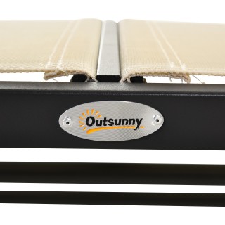 Κούνια Κήπου Outsunny 2 Θέσεων από μεταλλικό και μπεζ αναπνεύσιμο ύ... Κούνια Κήπου Outsunny 2 Θέσεων από μεταλλικό και μπεζ αναπνεύσιμο ύ...