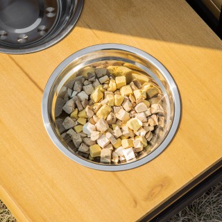 PawHut Kennel για σκύλους μεσαίου μεγέθους με 2 θήκες για μπολ, εξω... PawHut Kennel για σκύλους μεσαίου μεγέθους με 2 θήκες για μπολ, εξω...