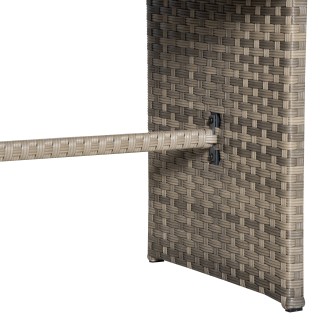 Outsunny Garden Lounge σε PE Rattan με 3θέσιο καναπέ, 2 πολυθρόνες,... Outsunny Garden Lounge σε PE Rattan με 3θέσιο καναπέ, 2 πολυθρόνες,...