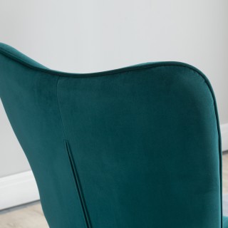 HOMCOM πολυθρόνα γραφείου και σαλονιού σε βελούδο, περιστρεφόμενη μ... HOMCOM πολυθρόνα γραφείου και σαλονιού σε βελούδο, περιστρεφόμενη μ...