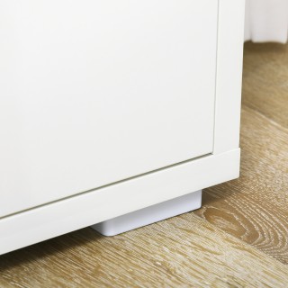 Ντουλάπι πολλαπλών χρήσεων HOMCOM με 2 ντουλάπια σε 2 επίπεδα σε μο...