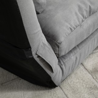 HOMCOM Πτυσσόμενος καναπές δαπέδου με ανακλινόμενη πλάτη και μαξιλά... HOMCOM Πτυσσόμενος καναπές δαπέδου με ανακλινόμενη πλάτη και μαξιλά...