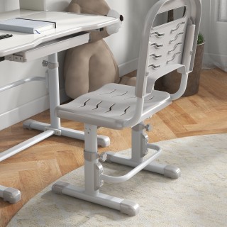 Παιδικό σετ γραφείου ZONEKIZ με καρέκλα ρυθμιζόμενο σε ύψος και ανα... Παιδικό σετ γραφείου ZONEKIZ με καρέκλα ρυθμιζόμενο σε ύψος και ανα...