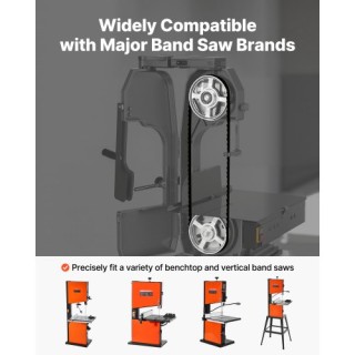 VEVOR Λεπίδα Ταινιοπρίονου 1511 mm, 6 TPI, SK5 Ανθρακοχάλυβας, 6.35...