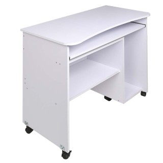 BAKAJI Γραφείο Τραπέζι με Θήκη Πληκτρολογίου Υπολογιστή και Ράφι α... BAKAJI Γραφείο Τραπέζι με Θήκη Πληκτρολογίου Υπολογιστή και Ράφι α...