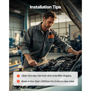 VEVOR Κιτ Εκκεντροφόρου με Ελατήρια & Τσιμούχες Βαλβίδων για GM Gen...