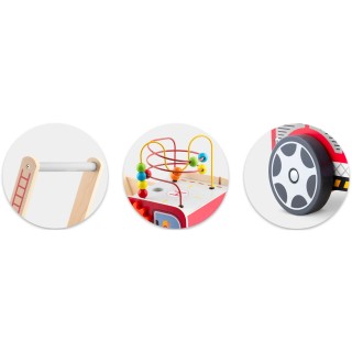 Ξύλινο Περπατούρα Πυροσβεστικό Όχημα RK-873 Ricokids