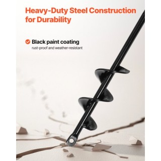 VEVOR Εργαλείο Διάτρησης Εδάφους με 2 Τρυπάνια Helix (30cm & 22cm) ... VEVOR Εργαλείο Διάτρησης Εδάφους με 2 Τρυπάνια Helix (30cm & 22cm) ...