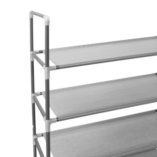 BAKAJI Μεταλλική Ραφιέρα Παπουτσιών 4 Επιπέδων για 12 Ζεύγη, Συμπαγ... BAKAJI Μεταλλική Ραφιέρα Παπουτσιών 4 Επιπέδων για 12 Ζεύγη, Συμπαγ...