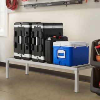 VEVOR Αλουμινένια Ράφι Αποθήκευσης Σταθερό Ράφι Αποθήκευσης 48” x 2... VEVOR Αλουμινένια Ράφι Αποθήκευσης Σταθερό Ράφι Αποθήκευσης 48” x 2...