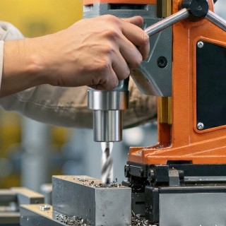 VEVOR Σετ Ποτηροτρύπανα Μαγνητικού Δραπάνου HSS 6 Τεμ. Weldon, Βάθο...