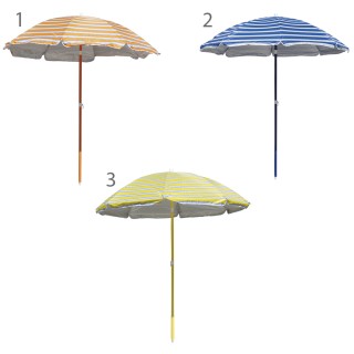 Galileo Ομπρελλόνε παραλίας από ανθρακοχάλυβα, 8 ενισχυμένες ακτίνε...