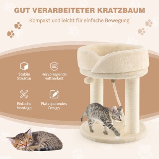 Costway Πύργος Γάτας με Σκρατς Πόλους και Πλατφόρμα Ξεκούρασης από... Costway Πύργος Γάτας με Σκρατς Πόλους και Πλατφόρμα Ξεκούρασης από...