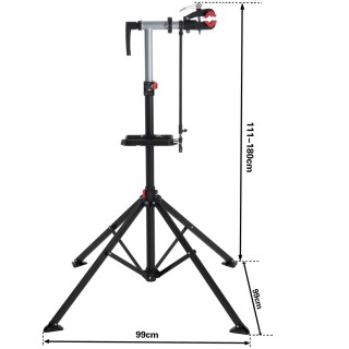 BAKAJI  Πτυσσόμενη Βάση Επισκευής Ποδηλάτου με Δίσκο Εργαλείων 0281...