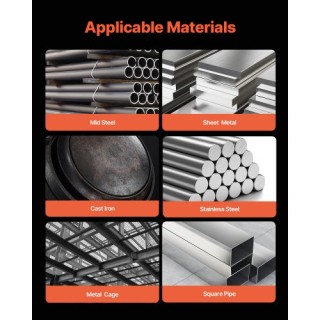 VEVOR Συγκολλητής MIG 130A 2-σε-1 Αερίου/Χωρίς Αέριο Flux Core MIGY...