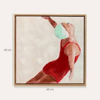 HOMCOM Σετ 2 Μοντέρνων Καμβάδων, Καλλιτεχνικό Εκτύπωμα Τοίχου με Εν...