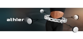 Athler Στεφάνι Εξάσκησης hula hoop Emu 30 με LCD Οθόνη και Ρυθμιζόμ...