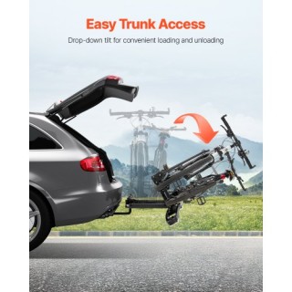 VEVOR Πτυσσόμενη σχάρα ποδηλάτων για 2 ποδήλατα, κατάλληλη για υποδ...