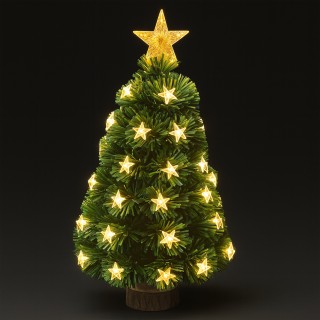 BAKAJI Χριστουγεννιάτικο Δέντρο 60 εκ με Αστέρι & Θερμό Λευκό Led σ... BAKAJI Χριστουγεννιάτικο Δέντρο 60 εκ με Αστέρι & Θερμό Λευκό Led σ...