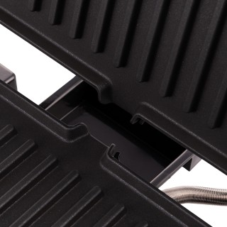 Kooper Ηλεκτρική γκριλιέρα με διπλή σχάρα 2000W άνοιγμα 180 μοιρών ...