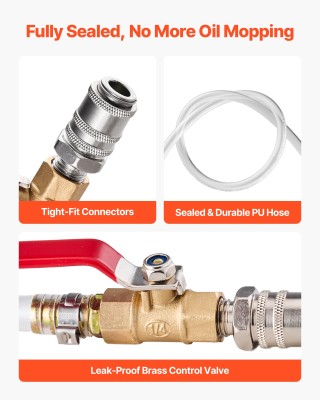 VEVOR Αντλία Μετάδοσης Υγρού, Χωρητικότητα 7.5 Λ, Χειροκίνητο Κιτ Α... VEVOR Αντλία Μετάδοσης Υγρού, Χωρητικότητα 7.5 Λ, Χειροκίνητο Κιτ Α...