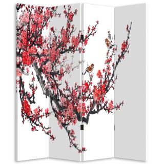 BAKAJI Παραβάν Διαχωριστικό 4 Πάνελ Εκτύπωση Μπρος-Πίσω Ιαπωνική Κ... BAKAJI Παραβάν Διαχωριστικό 4 Πάνελ Εκτύπωση Μπρος-Πίσω Ιαπωνική Κ...