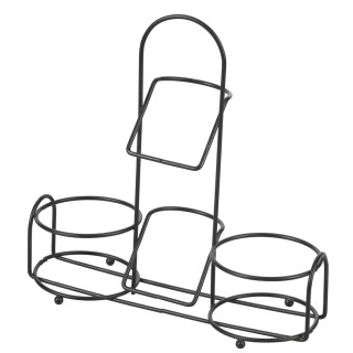 Villa DEste  Σετ λάδι, ξύδι, αλάτι και πιπέρι σε γρανίτη με βάση απ...