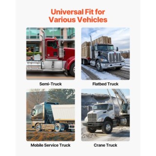 VEVOR Κουτί Εργαλείων Βήματος Ημιφορτηγού, 760 x 750 x 400 mm Ανθεκ...