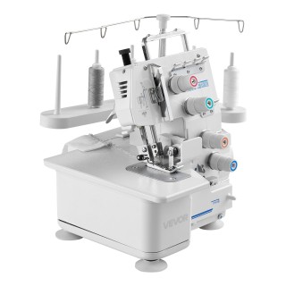 VEVOR Μηχανή Ραφής Serger Overlock - 1250 Βελονιές/Λεπτό, 3/4 Νημάτ... VEVOR Μηχανή Ραφής Serger Overlock - 1250 Βελονιές/Λεπτό, 3/4 Νημάτ...