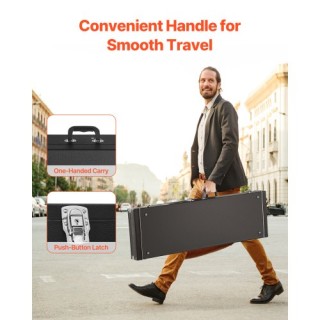 VEVOR Αδιάβροχη Θήκη Μπάσου 48.03in με Κλειδαριά και Κλειδί JXJTYHJ... VEVOR Αδιάβροχη Θήκη Μπάσου 48.03in με Κλειδαριά και Κλειδί JXJTYHJ...