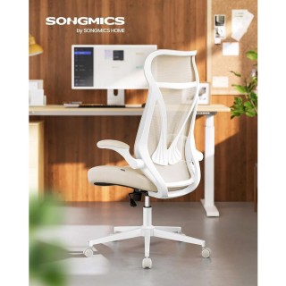 SONGMICS Εργονομική Καρέκλα Γραφείου με Ρυθμιζόμενο Ύψος και Αναδιπ...