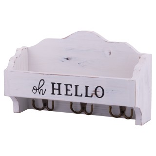 Galileo Κρεμάστρα Τοίχου με 3 Γάντζους και Ράφι για Γράμματα από MD... Galileo Κρεμάστρα Τοίχου με 3 Γάντζους και Ράφι για Γράμματα από MD...