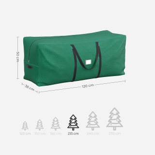 SONGMICS Premium Τσάντα Αποθήκευσης Χριστουγεννιάτικου Δέντρου - Γκ... SONGMICS Premium Τσάντα Αποθήκευσης Χριστουγεννιάτικου Δέντρου - Γκ...