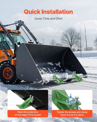 VEVOR Προστατευτικό Άκρων Τρακτέρ, 2PCS, Διαστάσεις 12.8 x 4.53 x 3... VEVOR Προστατευτικό Άκρων Τρακτέρ, 2PCS, Διαστάσεις 12.8 x 4.53 x 3...