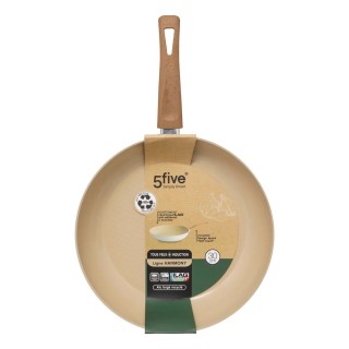 5Five Simply Smart Τηγάνι από σφυρήλατο αλουμίνιο, μπεζ, 30 εκ. Α... 5Five Simply Smart Τηγάνι από σφυρήλατο αλουμίνιο, μπεζ, 30 εκ. Α...