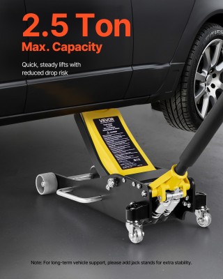 VEVOR Υδραυλικός Γρύλος 2,5 Τόνων για Αυτοκίνητα & SUV - Χαμηλού Πρ... VEVOR Υδραυλικός Γρύλος 2,5 Τόνων για Αυτοκίνητα & SUV - Χαμηλού Πρ...
