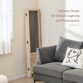Costway Πολυλειτουργικός Διαχωριστικός Χώρος 151 x 144 cm με Πτυσσό... Costway Πολυλειτουργικός Διαχωριστικός Χώρος 151 x 144 cm με Πτυσσό...