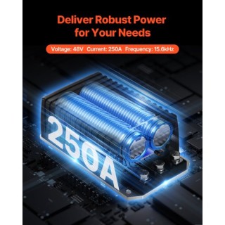 VEVOR Ελεγκτής Ταχύτητας 48V 250A για EZGO TXT 1206HB-5201 QCSDKZQX... VEVOR Ελεγκτής Ταχύτητας 48V 250A για EZGO TXT 1206HB-5201 QCSDKZQX...