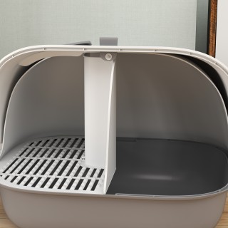 PawHut Κλειστή Λεκάνη Απορριμμάτων για Γάτες με Πόρτα και Φτυάρι, α... PawHut Κλειστή Λεκάνη Απορριμμάτων για Γάτες με Πόρτα και Φτυάρι, α...