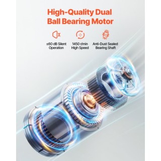 VEVOR Βιομηχανικός Ανεμιστήρας 18 Ρυθμιζόμενος Ύψος 3 Ταχύτητες GYL... VEVOR Βιομηχανικός Ανεμιστήρας 18 Ρυθμιζόμενος Ύψος 3 Ταχύτητες GYL...