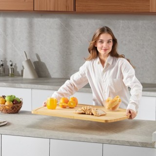 VEVOR Ξύλινο Κάλυμμα Κουζίνας από Μπαμπού για Ηλεκτρικές και Αερίου...