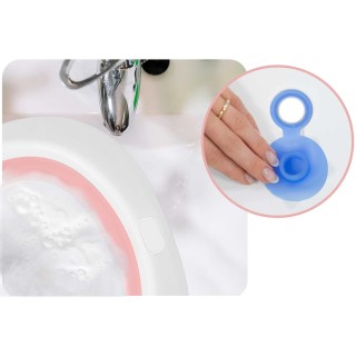 Πτυσσόμενη Μπανιέρα Μωρού με Θερμόμετρο 120 x 51 x 21,5 cm Ροζ - Λε... Πτυσσόμενη Μπανιέρα Μωρού με Θερμόμετρο 120 x 51 x 21,5 cm Ροζ - Λε...