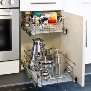 BAKAJI Τηλεσκοπικό Συρτάρι Κουζίνας 30cm Καλάθι Ράφι Συρόμενο Εξοι... BAKAJI Τηλεσκοπικό Συρτάρι Κουζίνας 30cm Καλάθι Ράφι Συρόμενο Εξοι...