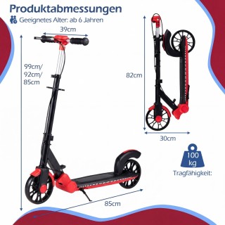 Costway Αναδιπλούμενο πατίνι με 2 φωτιζόμενες ρόδες, ρυθμιζόμενο ύψ... Costway Αναδιπλούμενο πατίνι με 2 φωτιζόμενες ρόδες, ρυθμιζόμενο ύψ...