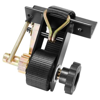 VEVOR Σετ Δέσιμο Σκάλας με Μαύρους Ιμάντες, 38mm x 2.25m, Διπλά J-Ά...