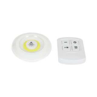 JE CHERCHE UNE IDEE Σετ 4 Αυτοκόλλητα LED Φωτιστικά Ραφιών με Dimme...