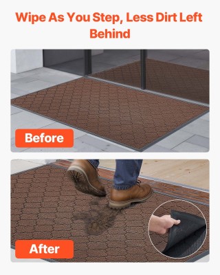 VEVOR Μεγάλο Αντιολισθητικό Χαλί Εισόδου για Εσωτερικούς και Εξωτερ...