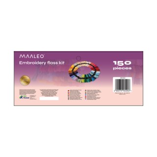 Maaleo Σετ 150 τμχ Πολύχρωμες Αποχρώσεις Νημάτων Κεντήματος 25662