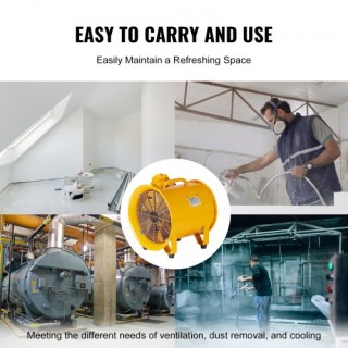 VEVOR 406mm Φορητός Εξαεριστήρας Βιομηχανικός FBGS1100W16IN6JLSV2 VEVOR 406mm Φορητός Εξαεριστήρας Βιομηχανικός FBGS1100W16IN6JLSV2