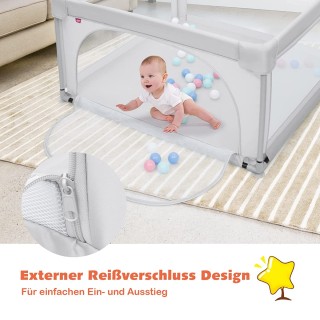 Costway Παιδικό Πάρκο Παιχνιδιού με Αντιολισθητική Βάση και 50 Πολ... Costway Παιδικό Πάρκο Παιχνιδιού με Αντιολισθητική Βάση και 50 Πολ...